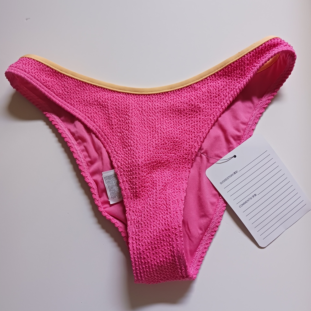 4X$30  Rip Curl Women  Pink Bikini  Panty Brief Bottoms SZ S NWOT